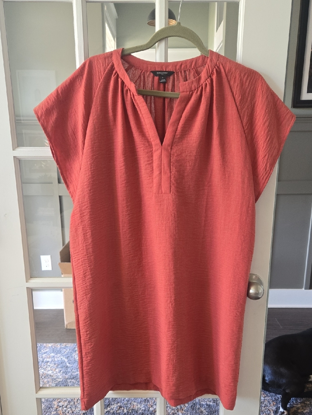 Banana Republic Coral Tunic Dress